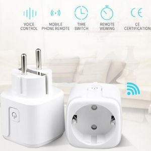 Disjoncteur intelligent Wifi en plastique blanc