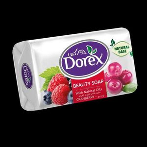 Dorex Savon Beauty Soap With Natural Oils Cranberry 100G
