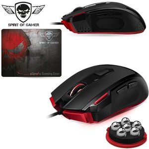 Tapis de Souris Professionnel Gamer RED VICTORY- XL 43 x 32 Cm SOG