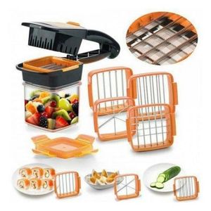 Nicer Dicer Plus Trancheuse multifonction CoupeLégumes manuel de cuisine 5en1