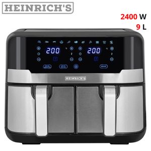 Heinrich Bauer مقلاة الهواء الساخن قلاية - 2400 واط 9 لتر