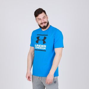 T-Shirt Homme - Cotton UA Boxed Sport Style Spring Summer - Bleu