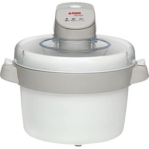 Seb ماكينة صنع الآيس كريم الكهربائية آلة الآيس كريم شربات الآيس كريم الزبادي سعة 1 لتر بيج