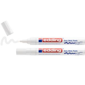 Edding 1300 • Feutre de coloriage fin pointe moyenne Rouge d