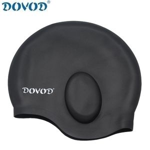 Bonnet De Natation, Bain, Douche, En Silicone, avec Protection des