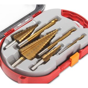 Foret À Chanfreiner A Bois 1/4 ''Hss Titane Set De 6 Fraise