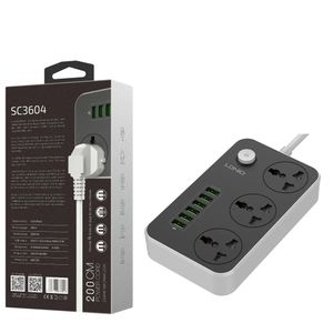 LDNIO 6 Prises 4 Multiprise USB Multiprise 2500 W 3.4A Charge