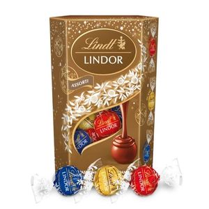 Lindt, pyreneens assortis au chocolat au lait et au chocolat noir