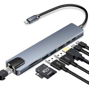 Hub Répartiteur Usb 2.0 4 Ports Usb P-1005 Pour Pc Windows Mac