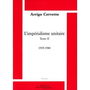 l'Etudiant L'impérialisme unitaire - Tome 2, 1959-1980 c7DR.