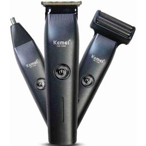 Kemei Tondeuse KM-1258 – Rasoir, Barbe et Nez 3 en 1