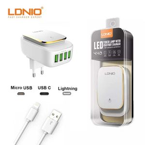 LDNIO A201 2.4A double tête de charge USB chargeur adaptateur de télép