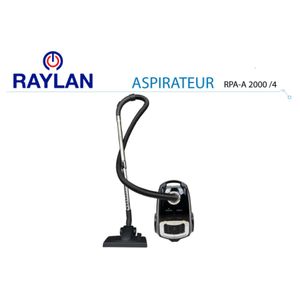 RAYLAN Aspirateur Noir RPA-A 2000 /4
