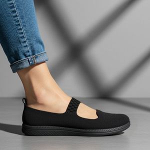 Non Branded Chaussure Femme Slip-On Noire – Élégance & Confort Quotidien – Tailles 37 & 40