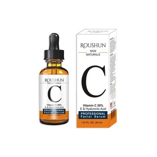 Sérum Roushun 20 Vitamine C et E et Acide Hyaluronique 30 Ml