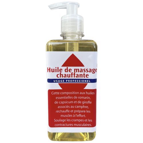 Huile De Massage Chauffante - Usage Professionnel - 500Ml - Prix