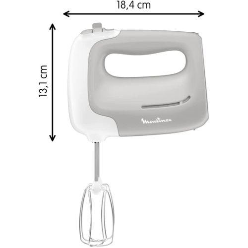 Batteur Electrique MOULINEX 450 W HM450B10 Prep'Mix - Prix en Algérie