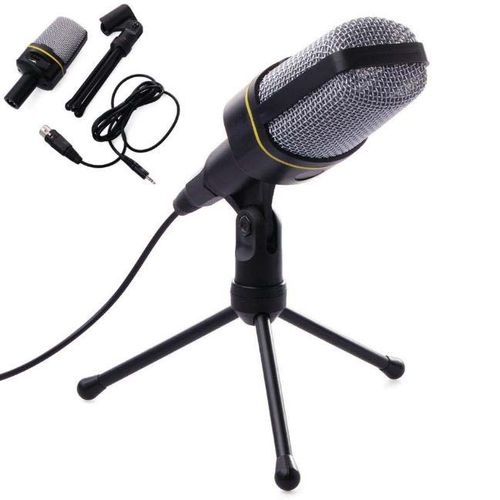 Microphone Professional Studio Pc + Trépied - Sf920- Noir - Prix