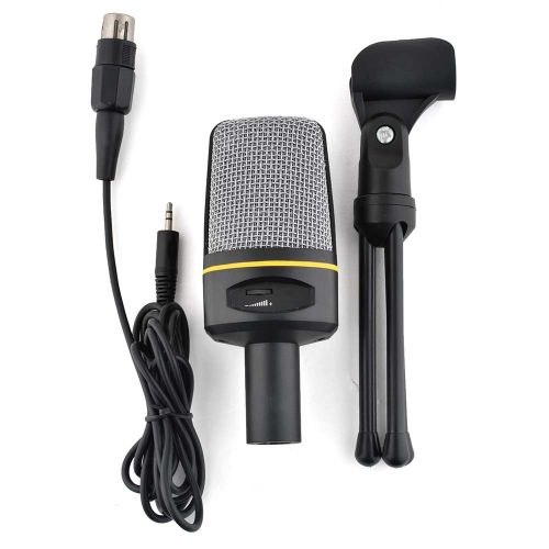 Microphone à condensateur Professional USB Moniteur intégré Prise casque et  effet d'écho + Trepied prix Algérie - Comparaison des prix