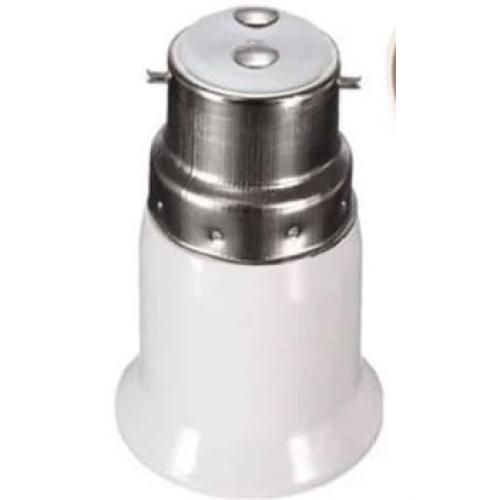 Adaptateur Ampoule B22 Vers E27 - Blanc - Prix en Algérie