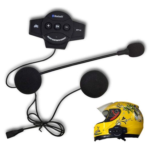 Casque de moto Bluetooth avec micro, casque, écouteur stéréo, haut-parleur,  réduction du bruit, sans fil, moto, mains libres, sauna, téléphone -  AliExpress