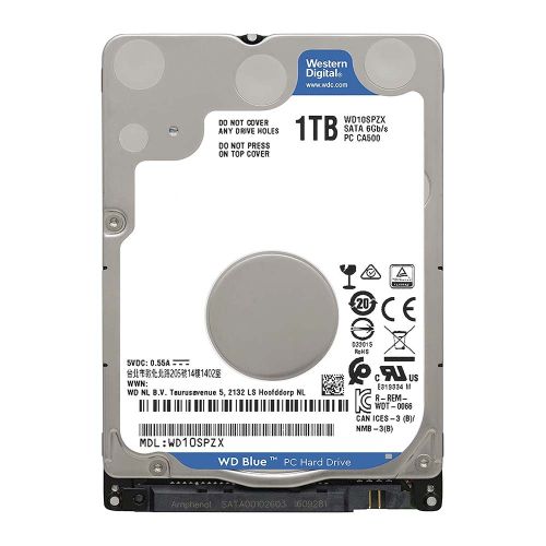 WD 1To BLUE 128Mo SATA III 6Gb WD10SPZX - Disque dur 2.5 interne