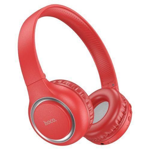 product_image_name-Hoco- Casque audio W41 Charm avec et sans fil 5.3 / Red-2