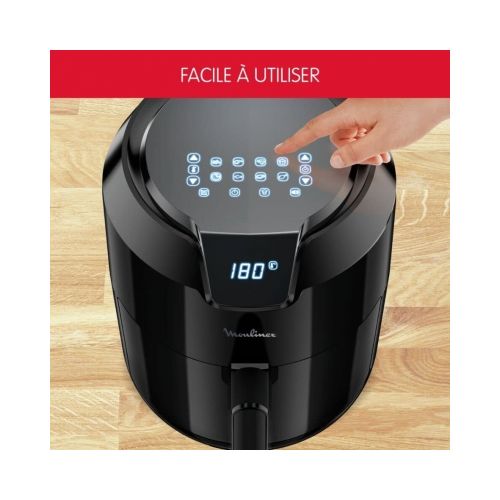 Friteuse Easy Fry Digital 8 Fonctions Ez401810 - Noir - Prix en