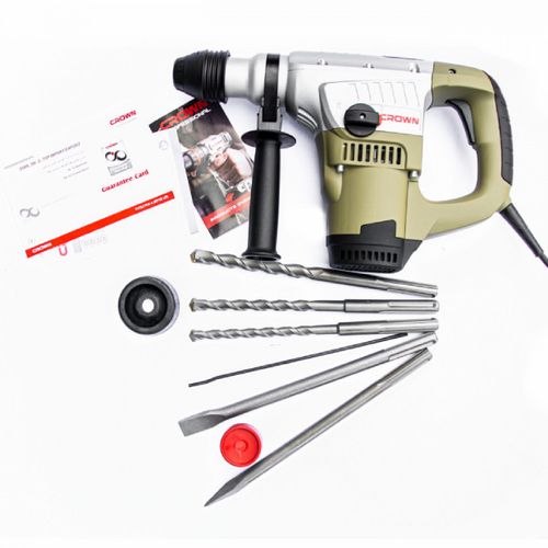 product_image_name-Crown-Marteau piqueur perforateur Sds-Max 1050w 38mm 8.0j  CT18055 ()-3