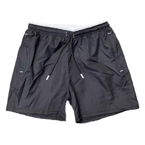 Maillot De Bain Short Court -Imperméable-Noir&Blanc - Prix en