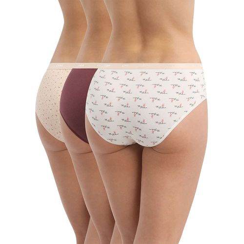 Lot de 3 Boxers femme en coton stretch à messages féminins Les Pockets -  Prix en Algérie