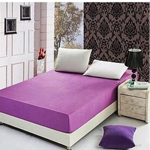 Housse Matelas - Uni Violet . KING 180cm. - Prix en Algérie