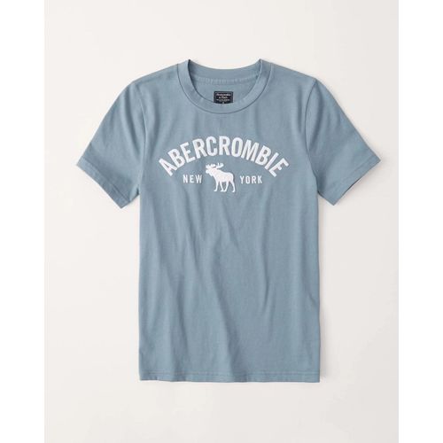 T-shirt Vintage Homme Taille L - Marque Haviton - Motif Graphique Marron, Bleu Et Jaune - Coton