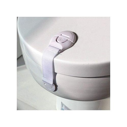 product_image_name-Générique-Lot De 3 Sérrures De Sécurité Verrouillage Sécurité Pour Enfants Bébé En Plastique - Blanc-3