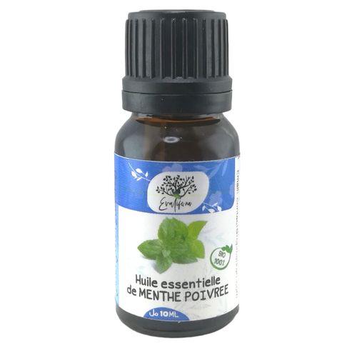 Huile Essentielle de Menthe poivrée Pure et 100% naturel Sans