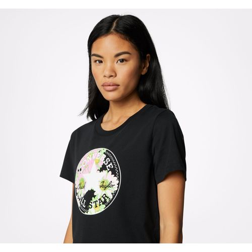 Converse t shirt best sale femme