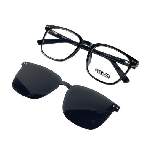 Lunette optique Avec Clip Solaire Polarisé - D Frame - Noir - Prix en  Algérie