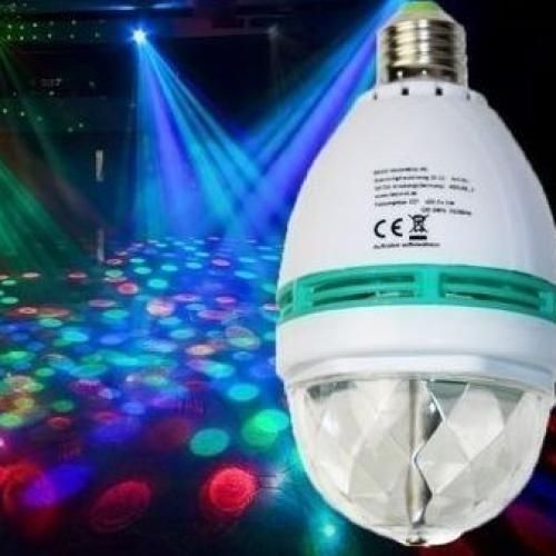 Lampe De Projection Rotative Jeux De Lumière Multi Couleur Led Pour Fête -  Blanc - Prix en Algérie