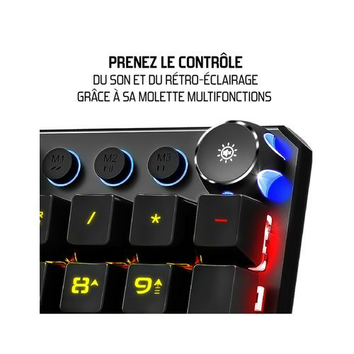 Clavier Mécanique Gaming Spirit Of Gamer XPERT-K400 Rétro Eclairage RGB -  Prix en Algérie