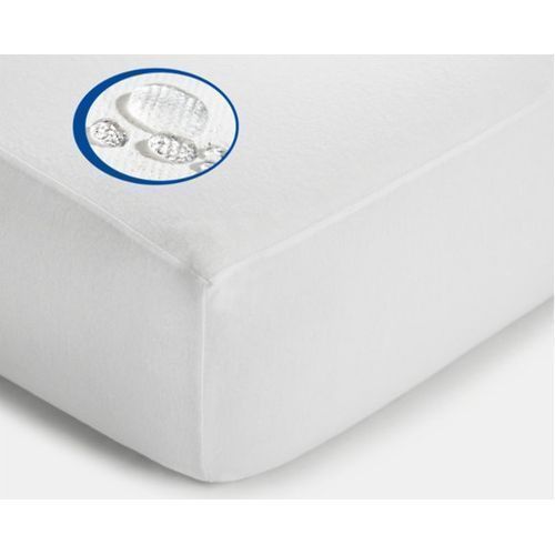 Housse De Matelas Imperméable - Blanc - Cotton/Pu - Prix en