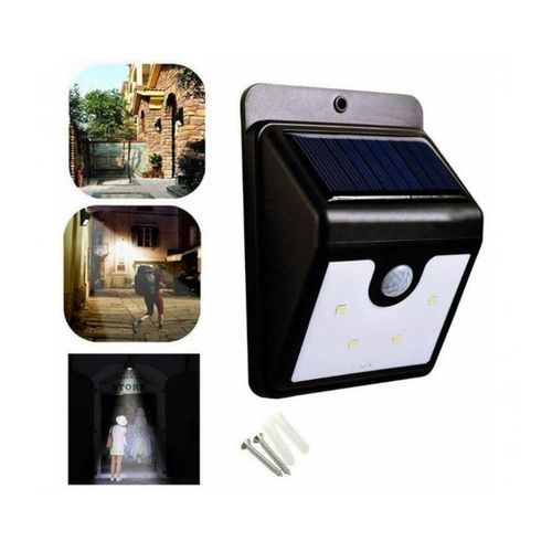 product_image_name-Générique-Lampe Solaire Extérieure Capteur De Mouvements - LED - Noir-7