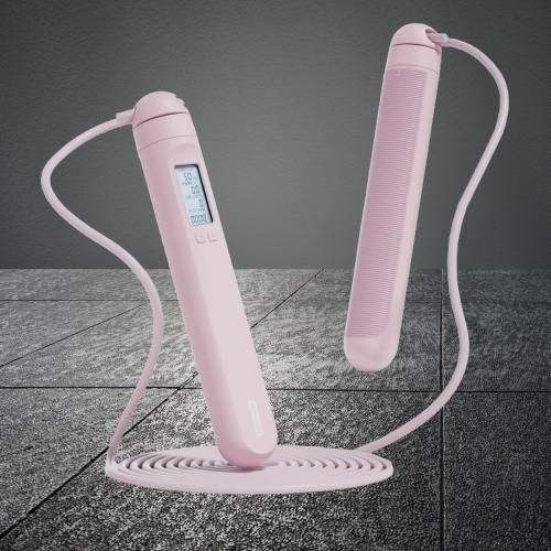 product_image_name-Decathlon-حبل نط رياضي مع عداد 800 - وردي-1