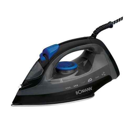 product_image_name-Bomann-Fer à repasser à vapeur avec 7 fonctions 1800W BomannDB 6003 CB Noir/Bleu-2