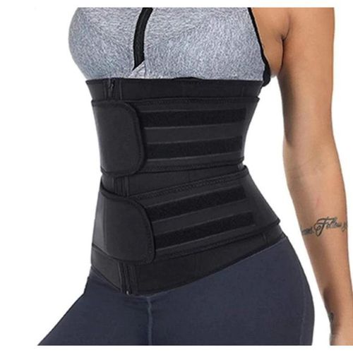 Generic Gaine amincissante Corset de remise en forme - Noir - Prix pas cher