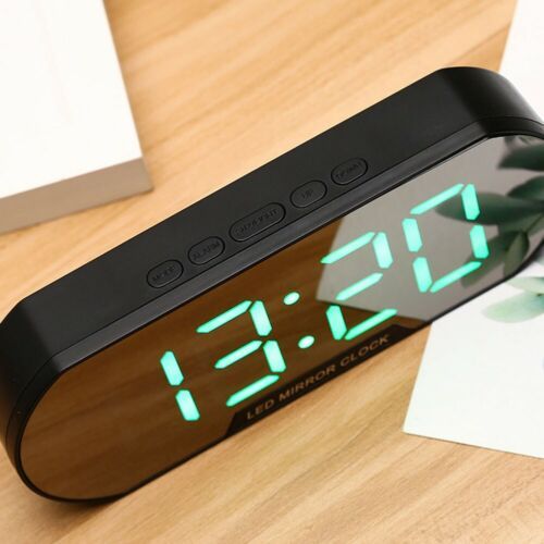 Réveil électronique LED Horloge de Table Multifonctions - Prix en