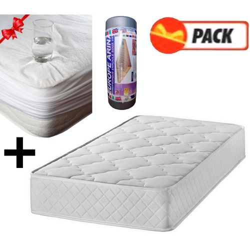 product_image_name-Europ arina-Matelas Orthopédique D30 140 x 190 Cm Enroulé + Protège Matelas Cadeau-1
