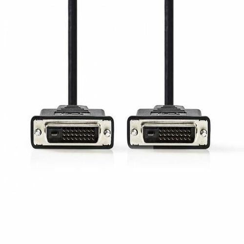 product_image_name-Générique-كابل DVI-D Dual Link Male 24+1 إلى DVI-D Dual Link Male 24+1 مع الفيريت المزدوج، يوفر اتصال عالي السرعة ووضوح استثنائي بطول 1.8 متر-3