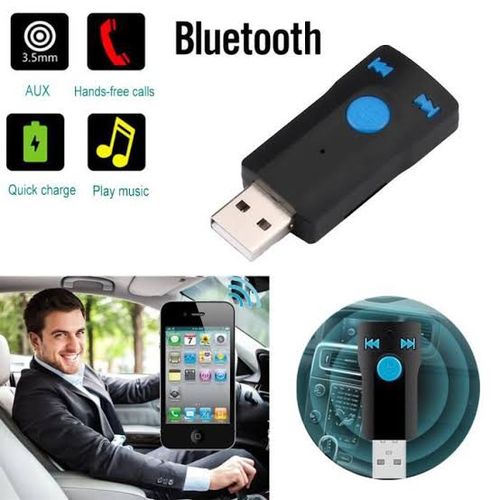 Acheter Récepteur Bluetooth de voiture 3,5 mm Jack Aux vers USB