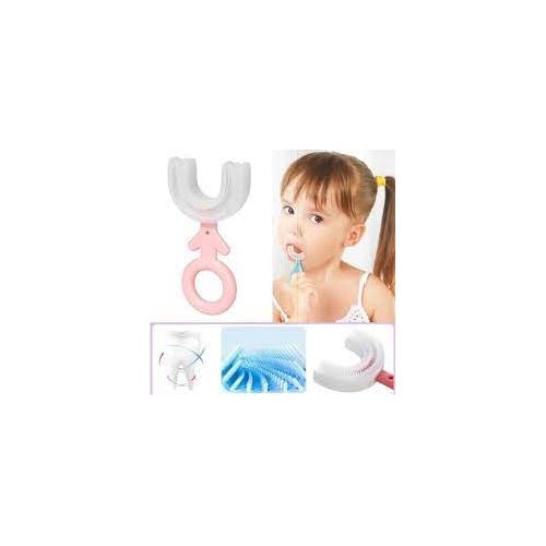 Brosse À Dents En Silicone En Forme De U Pour Enfants Soft Safe 360 ​​​​ R