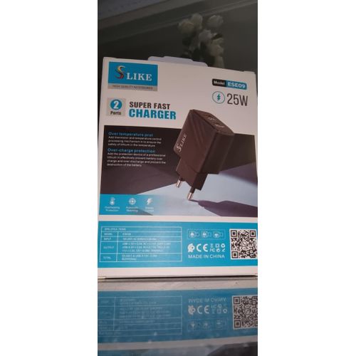 product_image_name-Générique-شاحن ESE09 بقوة 25 واط QC3.0 + كابل من نوع C إلى نوع C-2